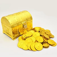 Пластиковый замок, прозрачные бриллиантовые монеты, с драгоценным камнем