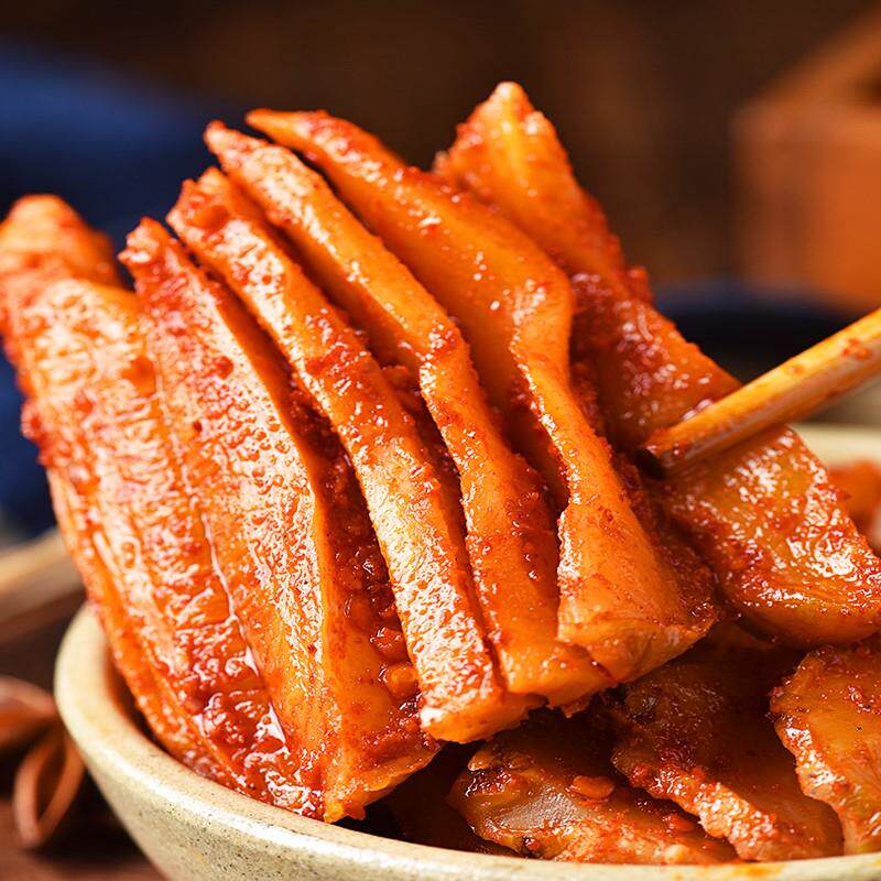 四川特产犍为龙孔大头菜毕大姐手工腌制麻辣手撕酱菱角菜下饭5袋