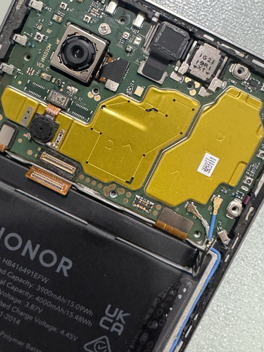 适用 荣耀X50i拆机前后摄像头尾插指纹排线按键后盖x40i主板尾插