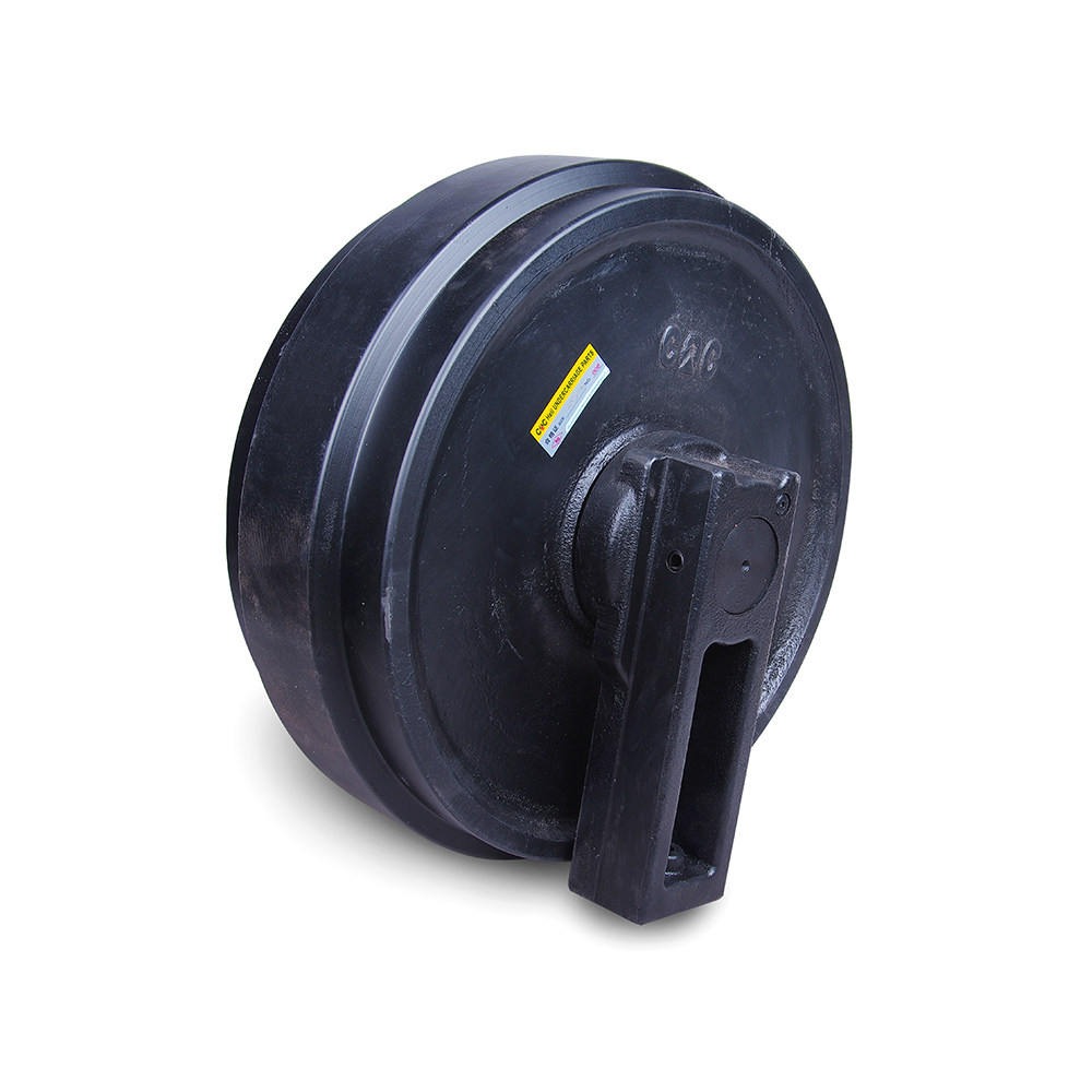 挖掘机配件 神钢sk270加厚耐磨矿山淬火挖掘机引导向轮轮包邮物流