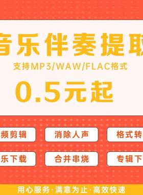 音乐伴奏分离人声降噪软音源