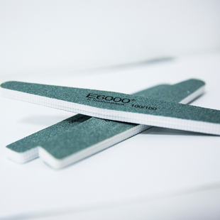 指指点点海绵搓菱形砂条修型挫条修指甲锉双面磨砂条美甲专用工具