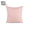 Ling Li Bu home Hydrangea Jacquard weave Square pillow Open House Pillows Soft loading backrest Cushion cover Pink