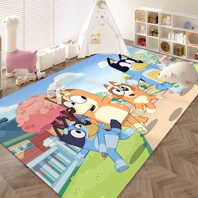 客厅卡通皮革地垫可擦洗免洗PVC防水防油防滑脚垫客厅垫卧室垫