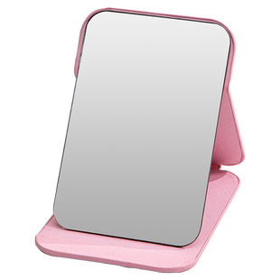 折叠小镜子学生宿舍专用化妆镜女士台式桌面便携高清随身梳妆镜男