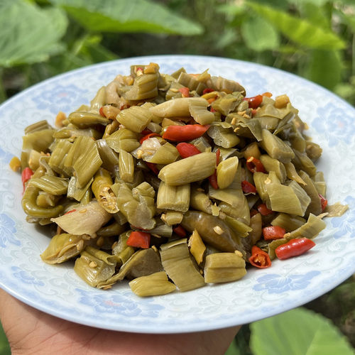 广菜芋苗酸湖南酸辣芋荷酸