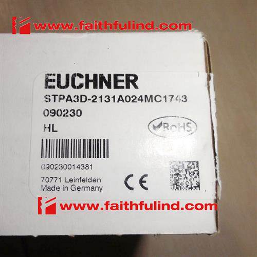 议价Euchner 090230 安士能全新安全开关 STPA3D-2131A024MC1743