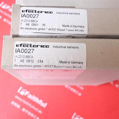 议价IFM IA0027 易福门全新电感式传感器 IA-2010-BBOA