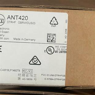议价IFM易福门ANT420/ANT430高频读写头全新原厂价格私聊
