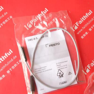议价Festo 150857 费斯托全新接近传感器 SME-8-S-LED-24