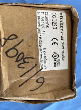 议价德国ifm物体识别感测器O2D220 02DIRPKG/K接近开关光电开关