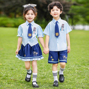 男童汉服夏季日常高端中国风女童唐装古风中式套装国学儿童演出服