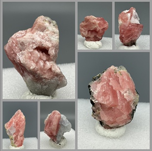 菱锰矿  天然矿物晶体 矿石标本 原石奇石摆件 教学标本 地质科普