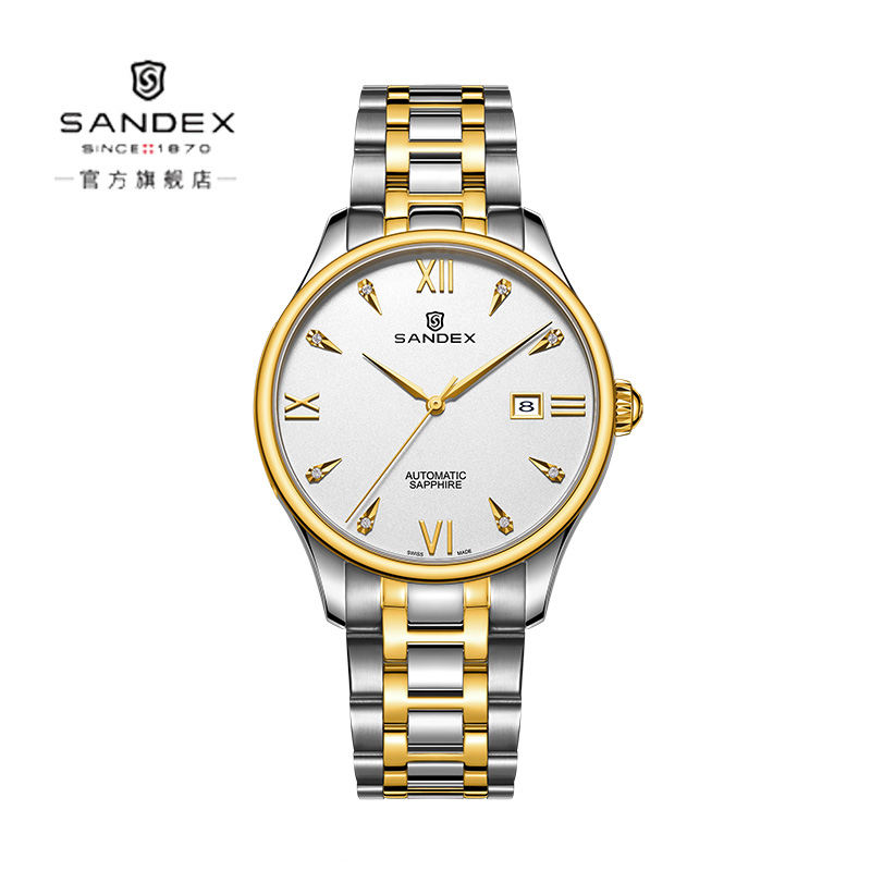 Sandex sandux Swiss original 18K gold watch fully automatic mechanical mens watch waterproof mechanical watch