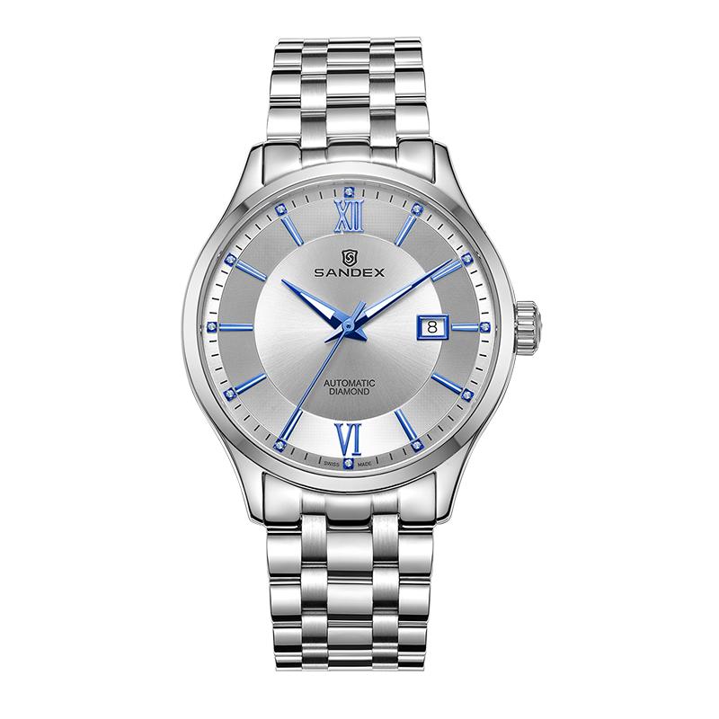 真钻瑞士三度士日历窗自动机械