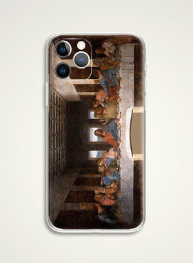 da Vinci 达芬奇 最后的晚餐古典油画世界名画艺术手机壳  D993 适用苹果iphone17PROMAX AIR 华为小米三星