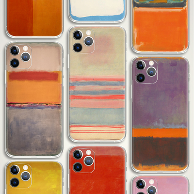Mark Rothko 马克罗斯科 色彩世界名画油画文艺术生手机壳 F263 适用苹果iphone17PROMAX AIR 华为小米三星