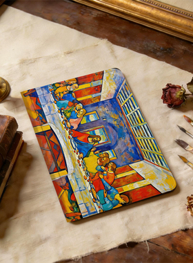 da Vinci 达芬奇 最后的晚餐 古典油画 野兽派画风诠释 平板保护壳 PA09 适用苹果 ipad 油画平板保护套