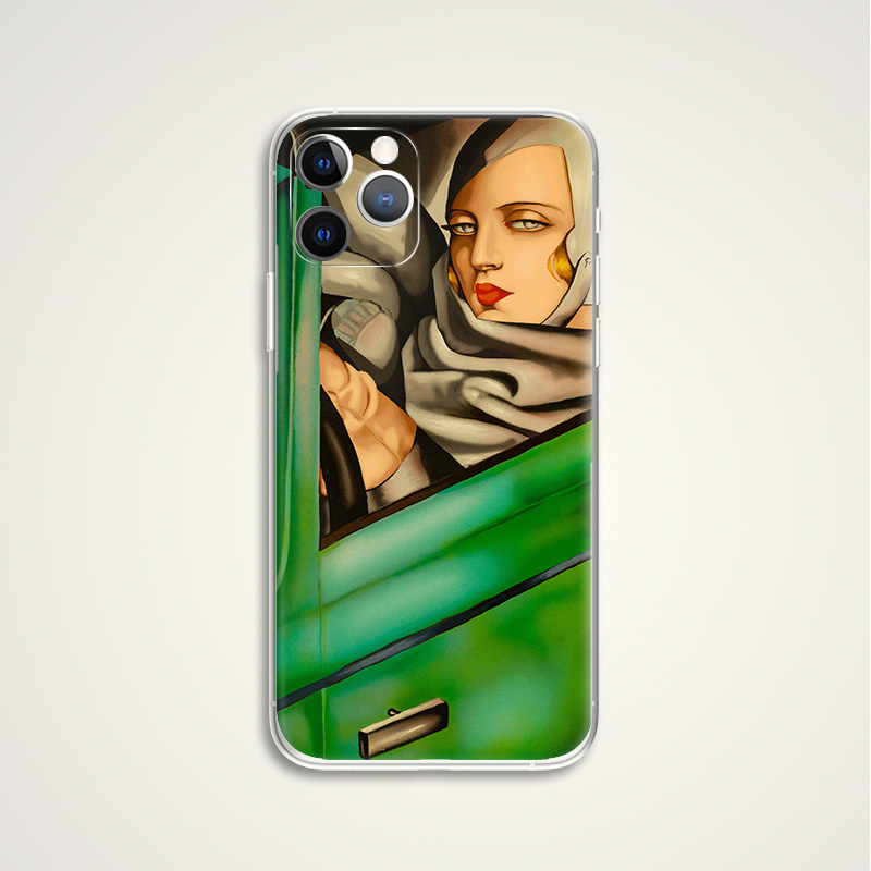 tamara de lempicka 塔玛拉德兰陂卡 名画油画艺术生手机壳 d976