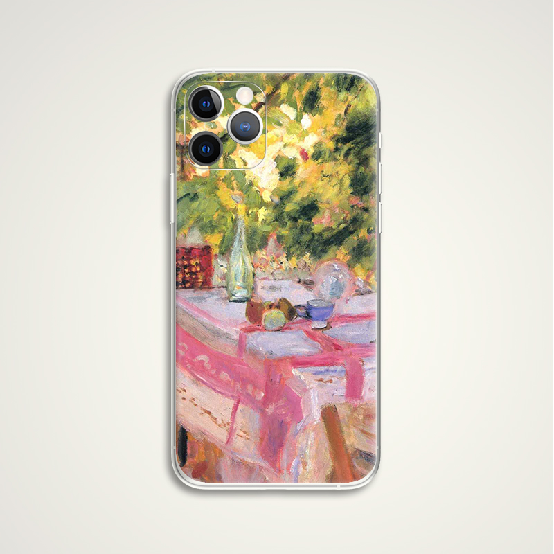 午后茶会印象派苹果油画华为