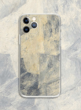 serge poliakoff 肌理灰 涂鸦抽象油画现代文艺术生手机壳 E200 适用苹果iphone17PROMAX AIR 华为小米三星