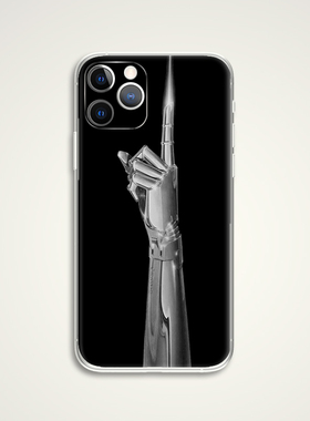 Hajime Sorayama空山基  NO1 一号手指机械手文艺术生手机壳 E178 适用苹果iphone17PROMAX AIR 华为小米三星