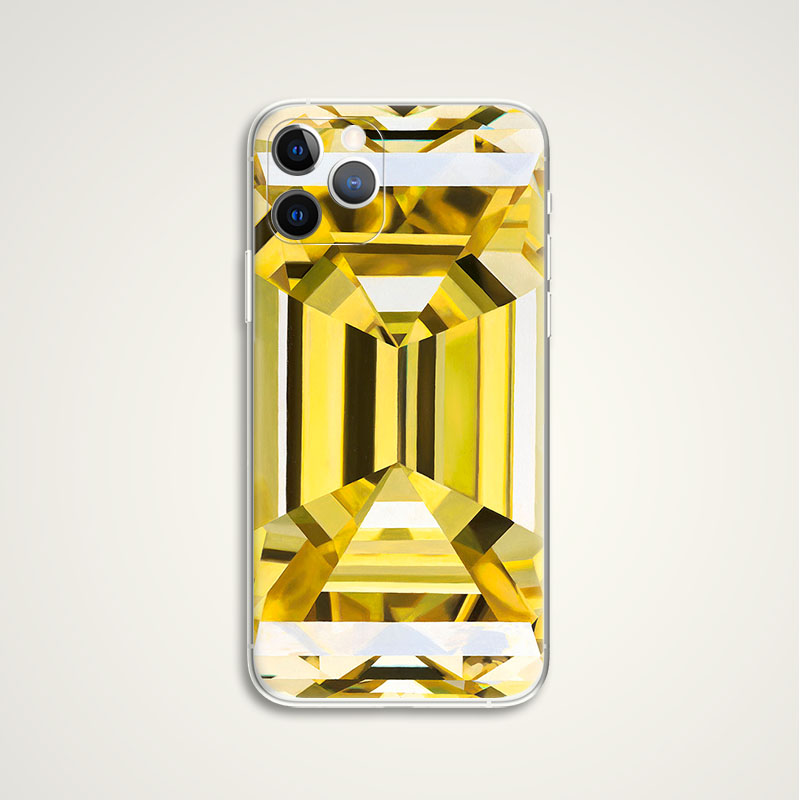 angie crabtree 黄宝石插画海报文艺术生手机壳 F311 适用苹果iphone17PROMAX AIR 华为小米三星