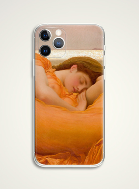 Frederic Leighton 莱顿 炽热的六月油画名画文艺术生手机壳 E232适用苹果华为小米VIVOoppo一加荣耀三星