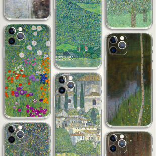 3件7折 Klimt 克里姆特 春天风景印象派野兽派油画名画文艺术生手机壳 E547 适用苹果iphone17PROMAX华为小米