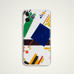 Malevich 马列维奇几何立体主义抽象画艺术生手机壳适用苹果 E100 适用苹果iphone17PROMAX AIR 华为小米三星