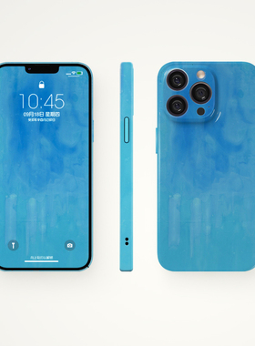 蓝色是忧郁 小清新文艺术生小众 菲林全包硬壳 手机壳 M011 适用苹果iphone17PROMAX AIR 华为小米三星