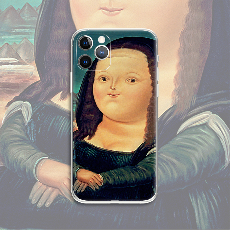 Fernando Botero  搞笑减肥胖蒙娜丽莎文艺油画艺术生手机壳 D904 适用苹果iphone17PROMAX AIR 华为小米三星