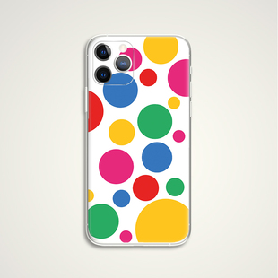 Yayoi Kusama 草间弥生 彩色波点波普现代文艺术生手机壳 E645 适用苹果iphone17PROMAX AIR 华为小米三星