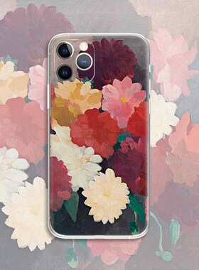 Marie Laurencin 玛丽洛朗桑 雏菊花束油画文艺术生手机壳 E271适用苹果iphone17PROMAX AIR 华为小米三星