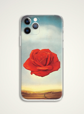 Salvador Dal达利冥想的玫瑰 超现实主义文艺油画手机壳 D908 适用苹果iphone17PROMAX AIR 华为小米三星