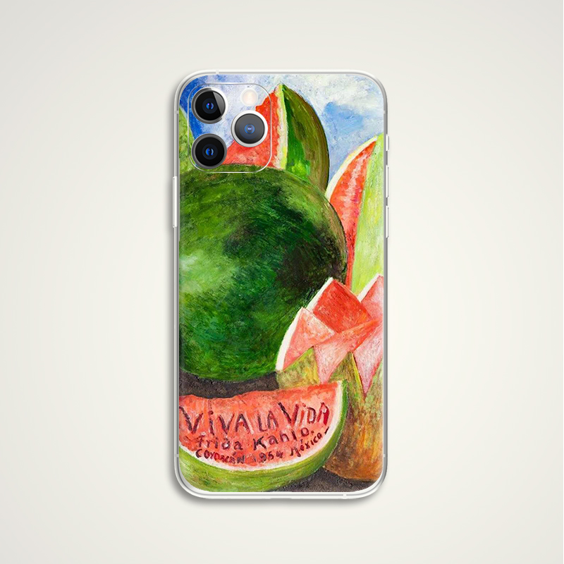 Frida Kahlo 弗里达卡罗 西瓜水果盘 文艺术生手机壳 F386 适用苹果iphone17PROMAX AIR 华为小米三星