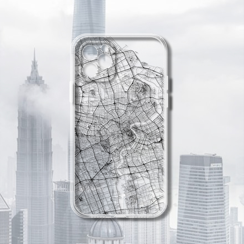 透明TPU城市苹果华为小米VIVO