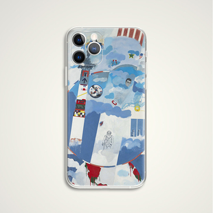 Boshier AIR 超现实拼贴未来涂鸦抽象油画文艺术生手机壳 适用苹果iphone17PROMAX 华为小米三星 E566 Derek