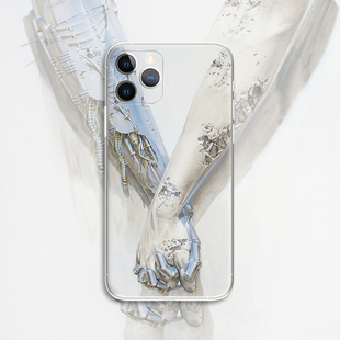 赛博朋克手机壳 AIR E134 适用苹果iphone17PROMAX 华为小米三星 TPU软壳 空山基与丹尼尔阿尔沙姆合作款