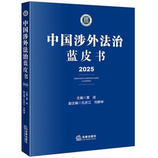 中国涉外法治蓝皮书(2025) 黄进主编 孔庆江 刘静坤副主编 法律出版社