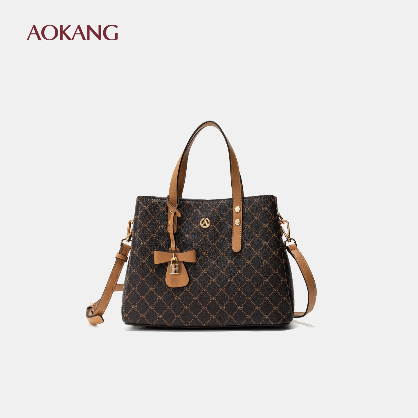 奥康 2025新款时尚百搭单肩斜挎包高级感小众设计手提包