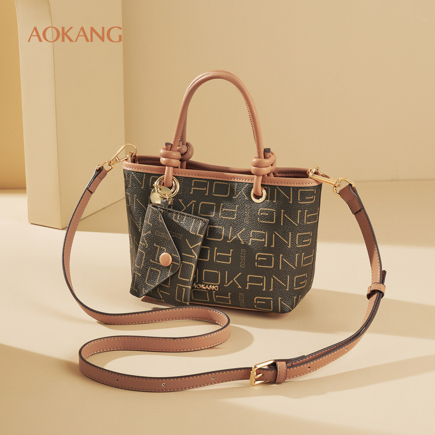 奥康 女包2026新款包包手提小包大容量单肩包菜篮子包高级斜挎包