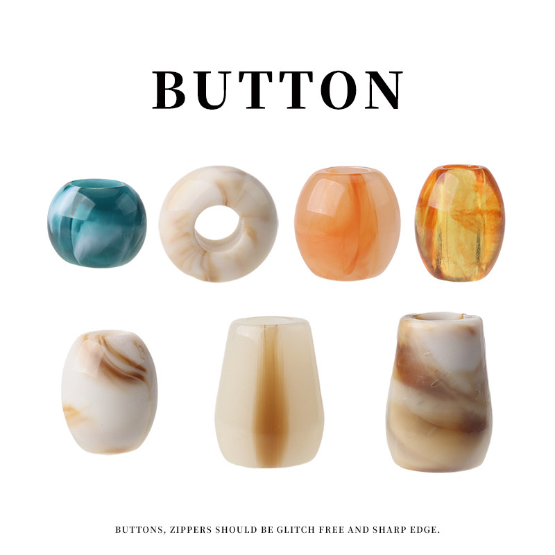 大孔双色亚克力吊钟珠子彩色穿孔散珠DIY裤绳帽子裙子鞋子扣子,居家布艺,纽扣,淘宝优惠券,粉丝福利购,淘宝优惠卷