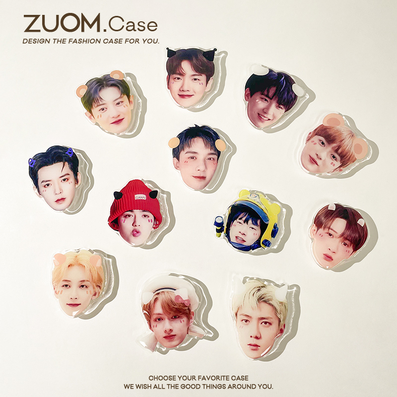 zuom创意明星表情支架