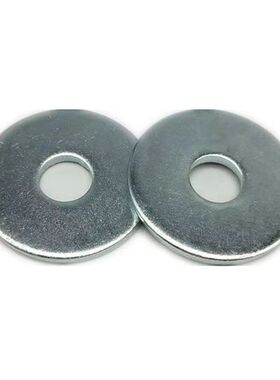 GB96.1加大平垫圈DIN9021加大外圆圆形垫子介子蓝白锌无缺边垫片