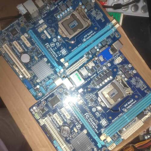 可议价华硕 技嘉b75m i3 i5 b75板20片