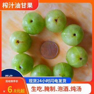 福建 原味现摘1斤装油柑果新鲜油甘果新鲜牛甘子余甘油干水果包邮