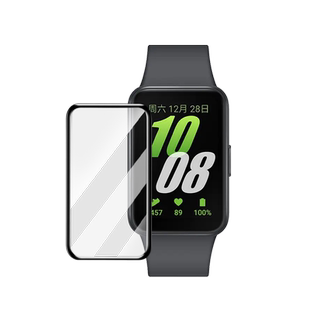 适用于三星Galaxy Fit3手表膜三星手表Fit3屏幕保护贴膜全屏覆盖watch智能手环钢化膜防摔表盘膜