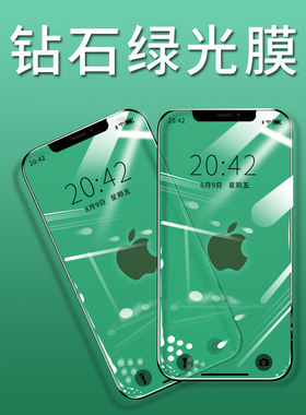 苹果xr钢化膜iphonexr全屏覆盖xmax苹果X蓝光护眼手机贴膜8x全包ipx包边iponex防摔iPhones黑边iphone XS max