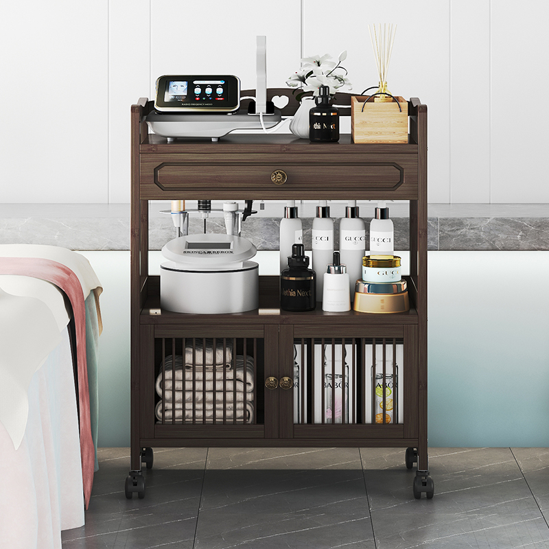 美容车美容院专用手推工具车美容小气泡仪器治疗车小推车置物架子